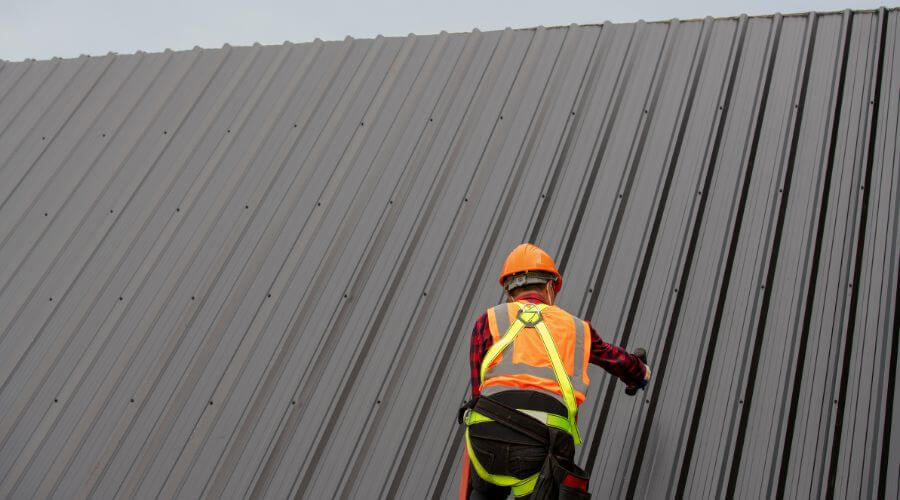 Professional metal roof installation services in Froid, MT